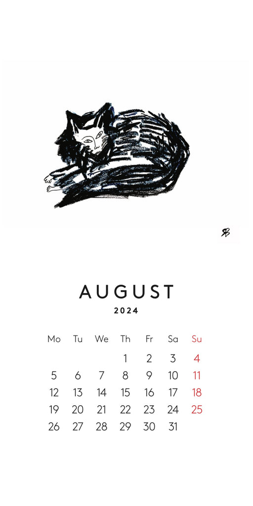 Juha wall calendar 2024